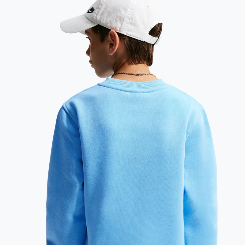 Bluza dziecięca Nike Sportswear Club Fleece football blue/white 7