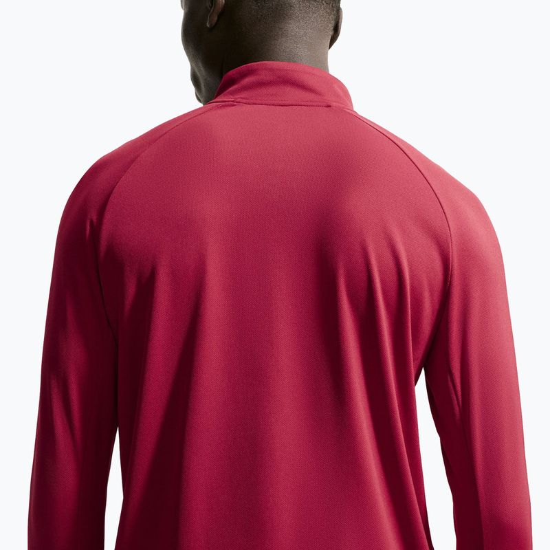 Bluza do biegania męska Nike Miler Dri-Fit UV 1/2 Zip tough red 6