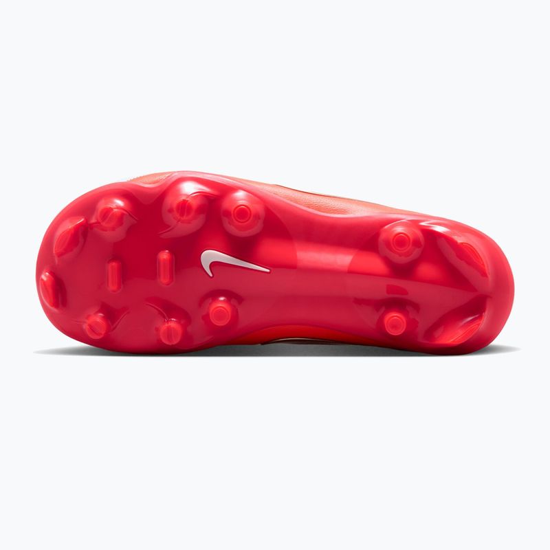 Buty piłkarskie dziecięce Nike Jr. Tiempo Maestro Academy white/bright crimson/blur 4