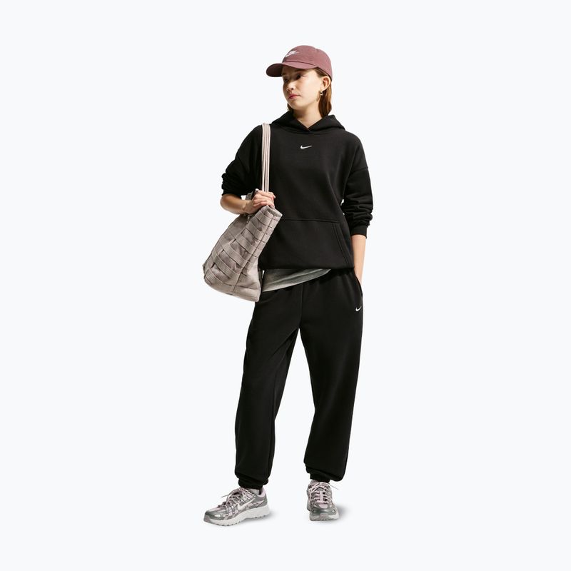 Bluza dziecięca Nike Sportswear Studio Fleece black/white 2