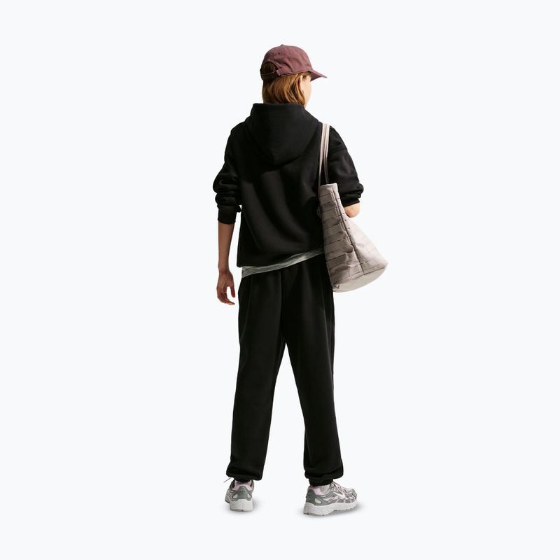 Bluza dziecięca Nike Sportswear Studio Fleece black/white 3