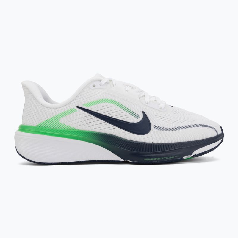 Buty do biegania Nike Pegasus 42 white/green spark/midnight navy 2