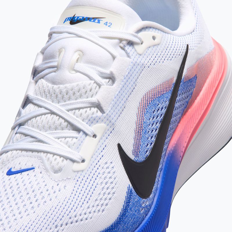 Buty do biegania męskie Nike Pegasus 42 white/racer blue/atomic pink/black 7