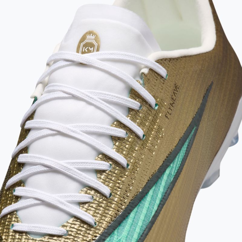 Buty piłkarskie męskie Nike Mercurial Superfly 11 Pro "Kylian Mbappé" AG metallic gold/green glow 5