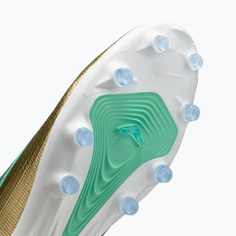 Buty piłkarskie męskie Nike Mercurial Superfly 11 Pro "Kylian Mbappé" AG metallic gold/green glow 7