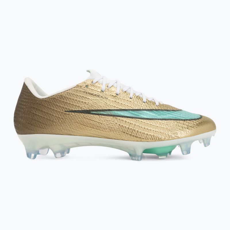 Buty piłkarskie męskie Nike Mercurial Superfly 11 Elite "Kylian Mbappé" FG metallic gold/green glow 2