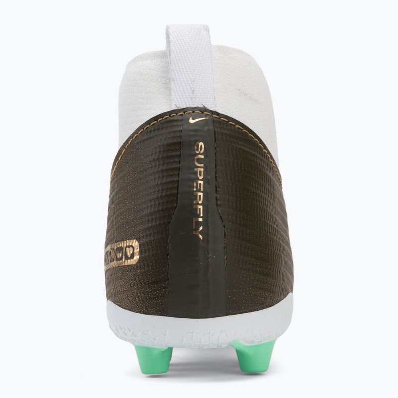 Buty piłkarskie dziecięce Nike Jr. Mercurial Superfly 11 Academy "Kylian Mbappé" AG metallic gold/green glow 6
