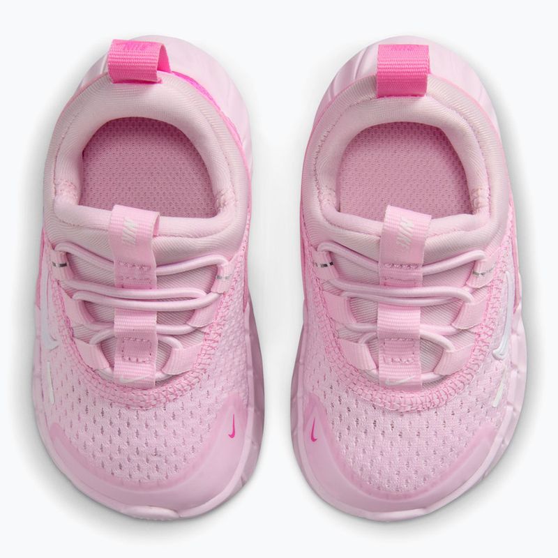 Buty dziecięce Nike Free Ride pink rise/playful pink/white 4