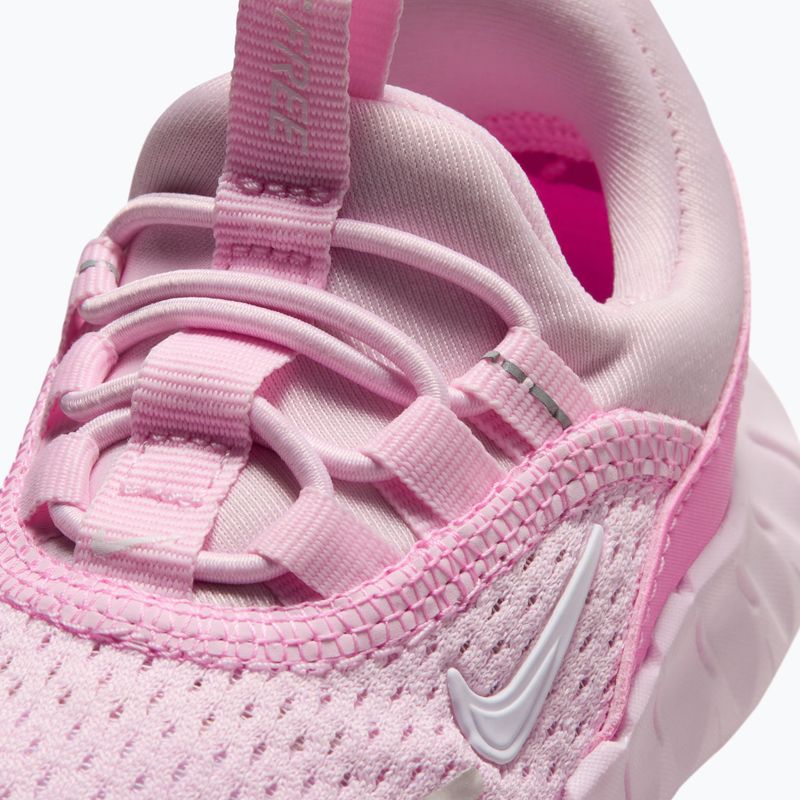Buty dziecięce Nike Free Ride pink rise/playful pink/white 5