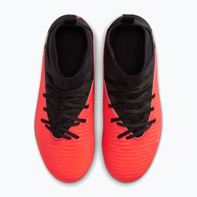 Buty piłkarskie męskie Nike Jr. Phantom 6 High Club bright crimson/bright crimson/black 3