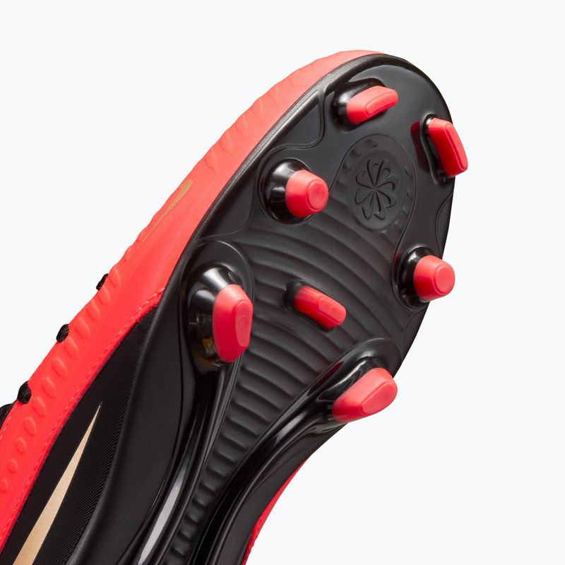 Buty piłkarskie męskie Nike Jr. Phantom 6 High Club bright crimson/bright crimson/black 5