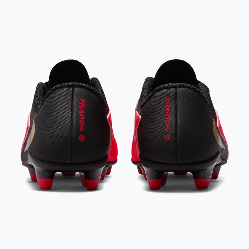 Buty piłkarskie dziecięce Nike Jr. Phantom 6 Low Club bright crimson/bright crimson/black 2