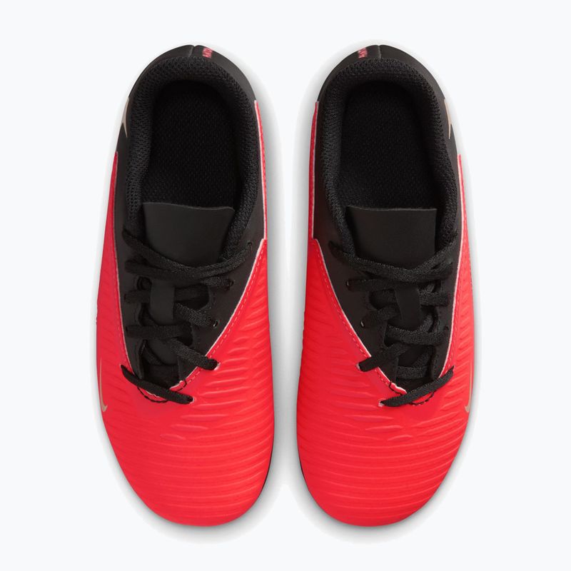 Buty piłkarskie dziecięce Nike Jr. Phantom 6 Low Club bright crimson/bright crimson/black 3