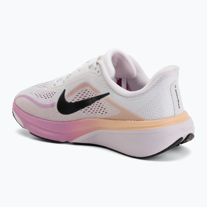 Buty do biegania dziecięce Nike Pegasus 42 white/bleached lilac/sunset haze/black 3