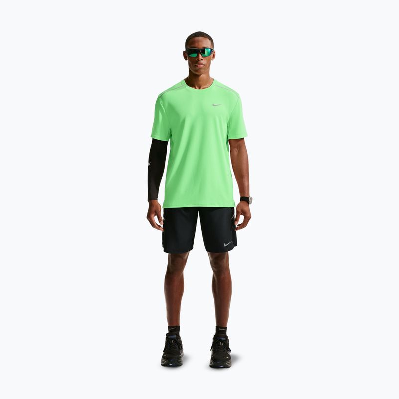 Koszulka do biegania męska Nike Miler Dri-Fit UV illusion green 2