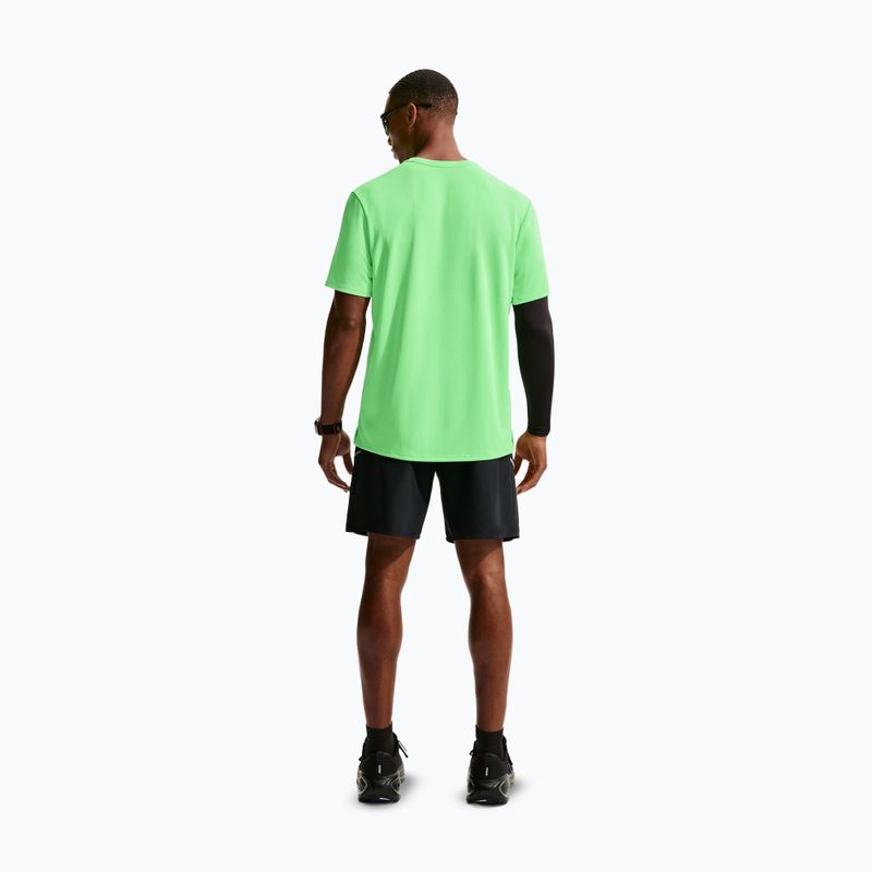 Koszulka do biegania męska Nike Miler Dri-Fit UV illusion green 3