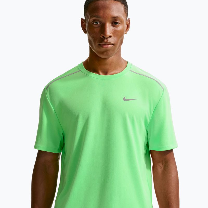 Koszulka do biegania męska Nike Miler Dri-Fit UV illusion green 4