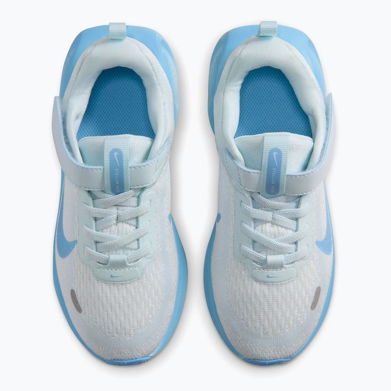 Buty dziecięce Nike Stellar Ride summit white/glacier blue/football blue 4