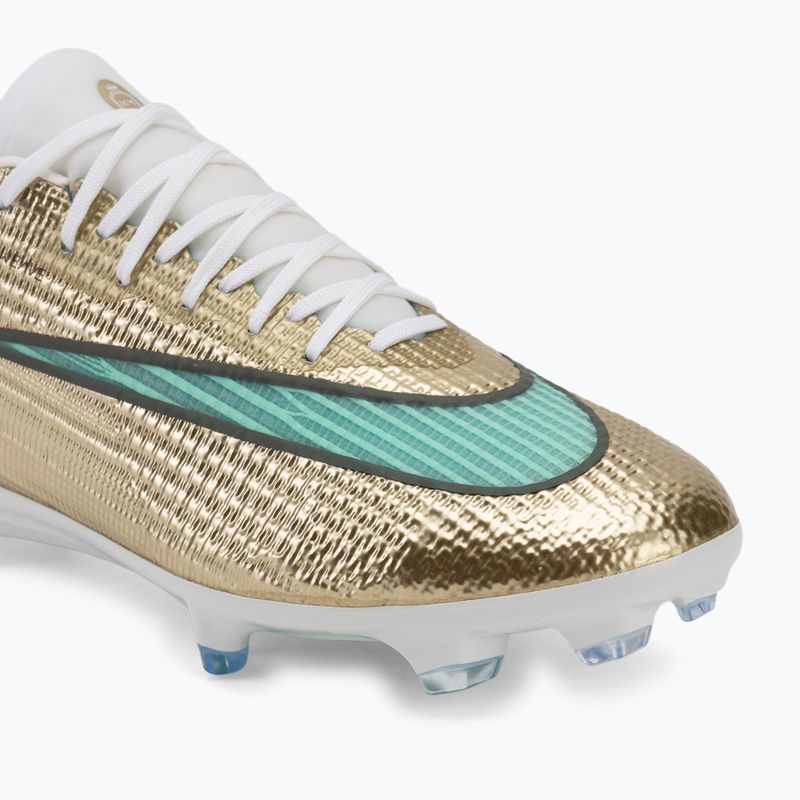 Buty piłkarskie męskie Nike Mercurial Superfly 11 Pro "Kylian Mbappé" FG metallic gold/green glow 7
