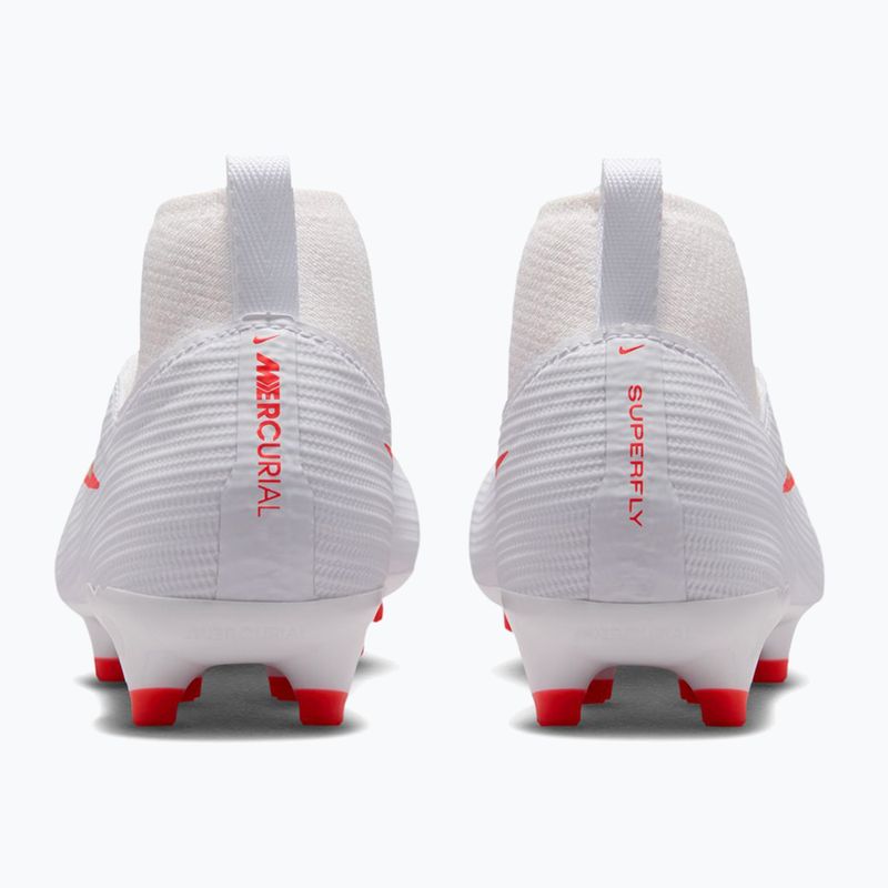 Buty piłkarskie dziecięce Nike Jr. Mercurial Superfly 11 Academy MG white/bright crimson/blur 2