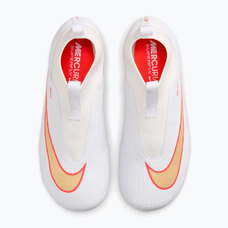 Buty piłkarskie dziecięce Nike Jr. Mercurial Superfly 11 Academy MG white/bright crimson/blur 3
