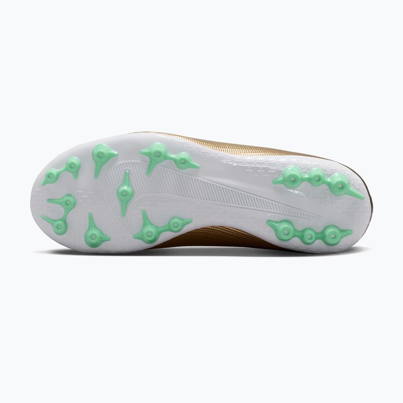 Buty piłkarskie dziecięce Nike Jr. Mercurial Superfly 11 Academy "Kylian Mbappé" AG metallic gold/green glow 3