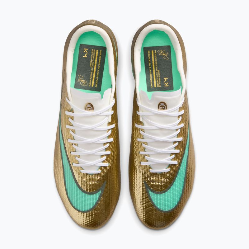 Buty piłkarskie męskie Nike Mercurial Superfly 11 Pro "Kylian Mbappé" FG metallic gold/green glow 4