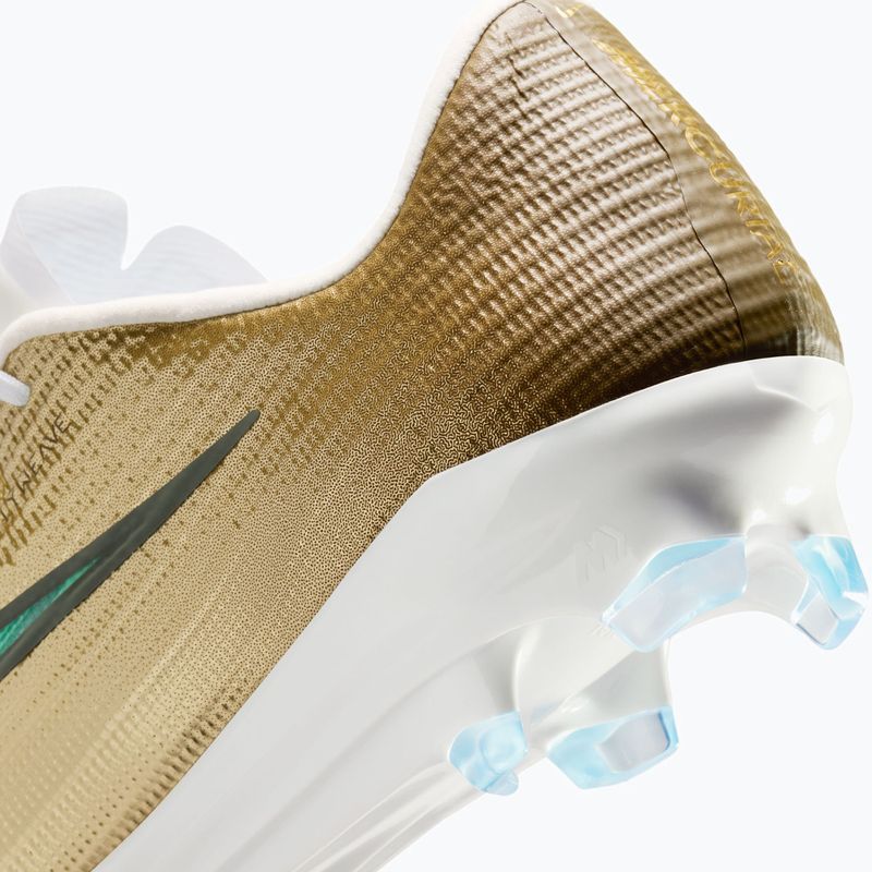 Buty piłkarskie męskie Nike Mercurial Superfly 11 Pro "Kylian Mbappé" FG metallic gold/green glow 7