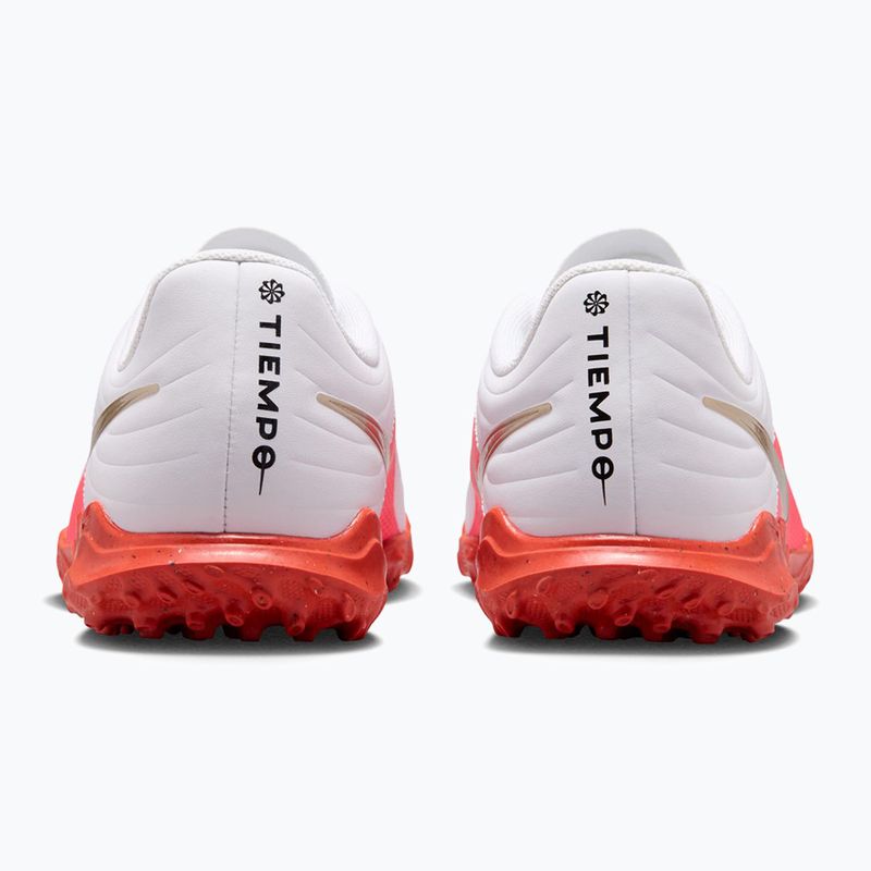 Buty piłkarskie dziecięce Nike Jr. Tiempo Maestro Club White/Bright Crimson/Blur 2