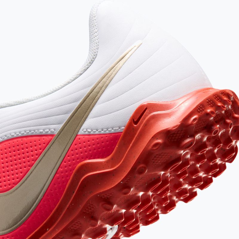 Buty piłkarskie dziecięce Nike Jr. Tiempo Maestro Club White/Bright Crimson/Blur 6