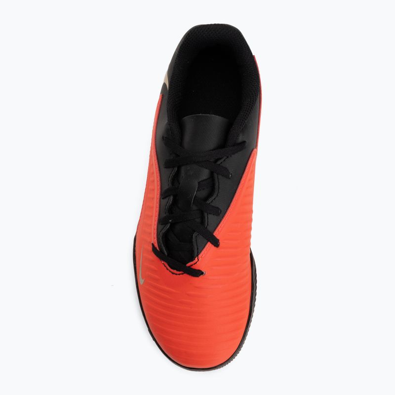 Buty piłkarskie dziecięce Nike Jr. Phantom 6 Low Club Bright Crimson/Bright Crimson/Black 5