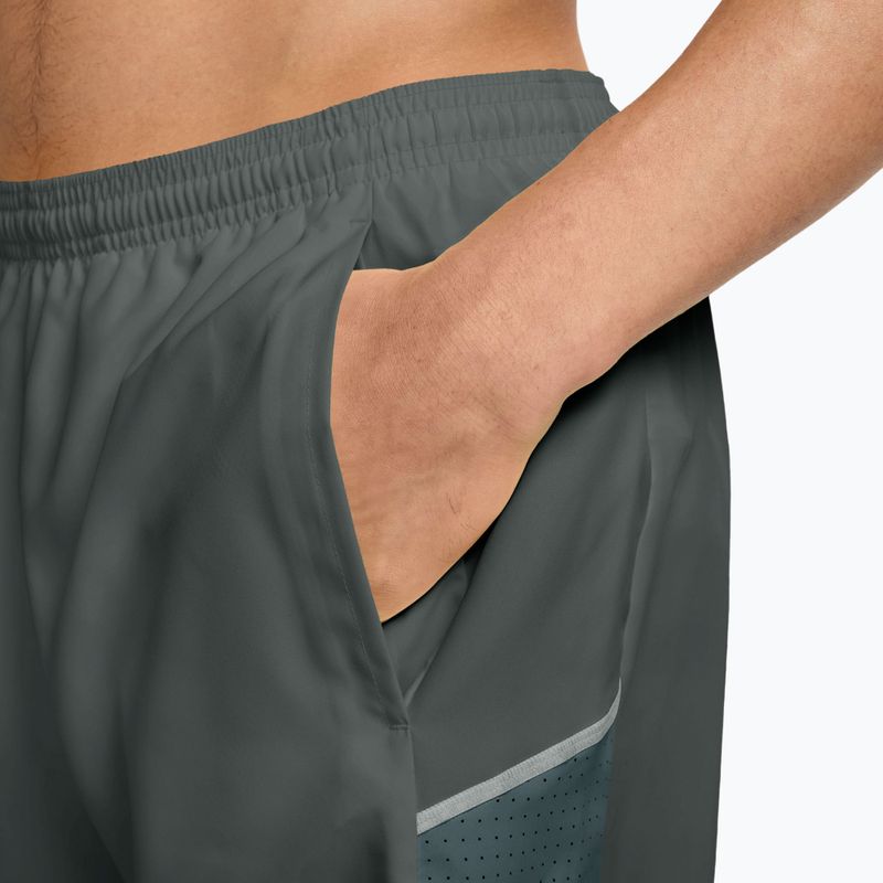 Spodenki męskie Nike Miler Dri-Fit Brief Lined 5" camo green/mineral slate 4