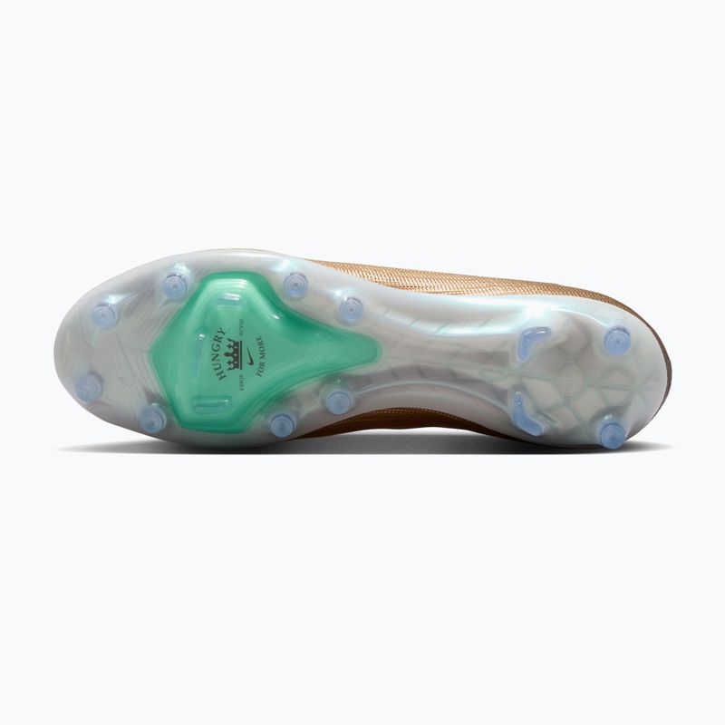 Buty piłkarskie męskie Nike Mercurial Superfly 11 Elite "Kylian Mbappé" AG metallic gold/green glow 4