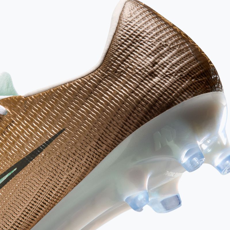 Buty piłkarskie męskie Nike Mercurial Superfly 11 Elite "Kylian Mbappé" AG metallic gold/green glow 7