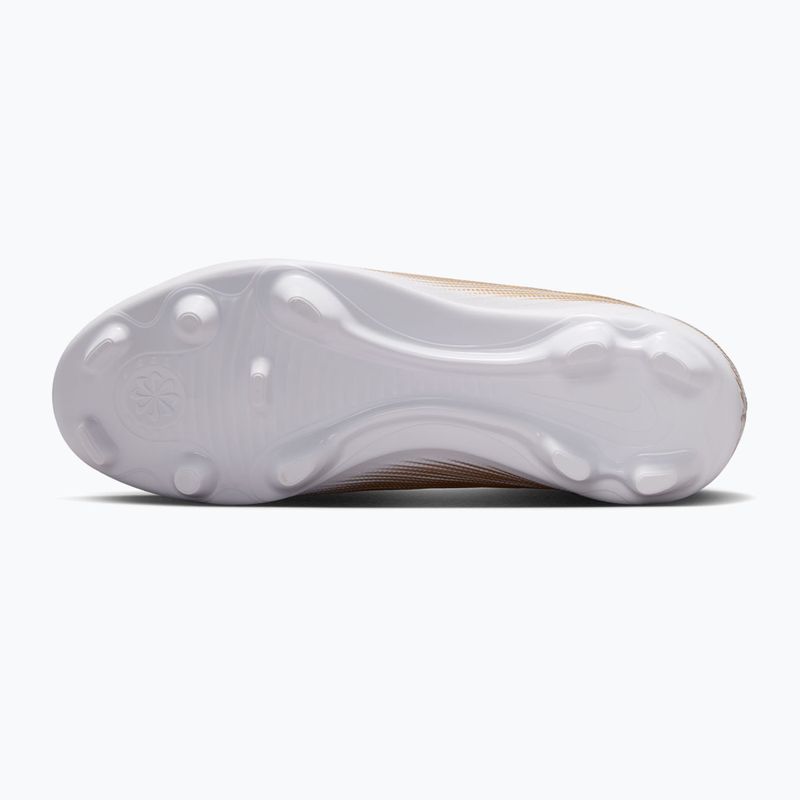 Buty piłkarskie dziecięce Nike Jr. Mercurial Superfly 11 Club "Kylian Mbappé" MG metallic gold/green glow 3