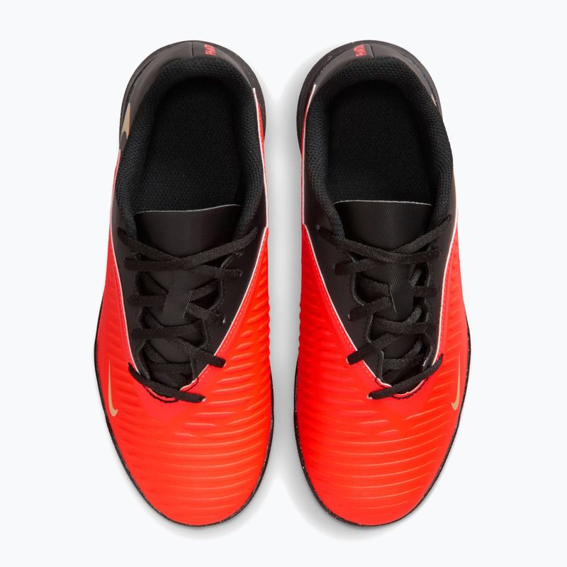 Buty piłkarskie dziecięce Nike Jr. Phantom 6 Low Club Bright Crimson/Bright Crimson/Black 3