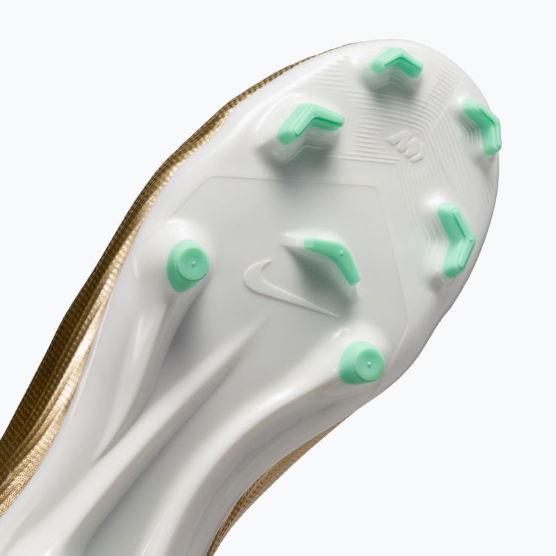 Buty piłkarskie dziecięce Nike Jr. Mercurial Superfly 11 Academy "Kylian Mbappé" MG metallic gold/green glow 5