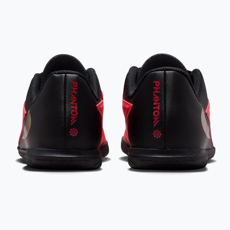 Buty piłkarskie dziecięce Nike Jr. Phantom 6 Low Club Bright Crimson/Bright Crimson/Black 2