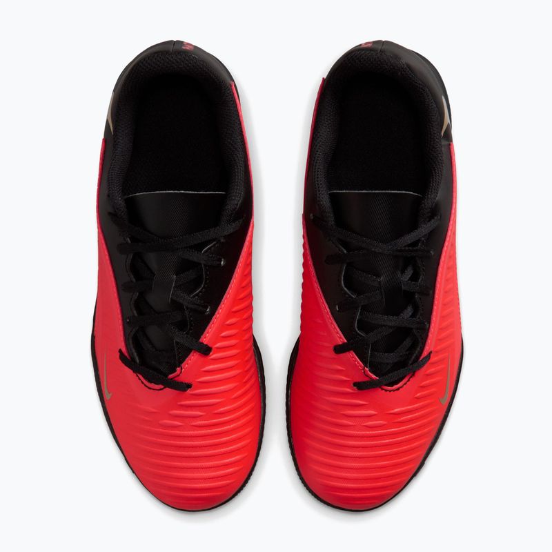 Buty piłkarskie dziecięce Nike Jr. Phantom 6 Low Club Bright Crimson/Bright Crimson/Black 3