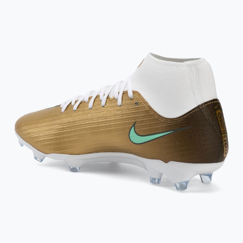 Buty piłkarskie męskie Nike Mercurial Superfly 11 Academy "Kylian Mbappé" MG metallic gold/green glow 3