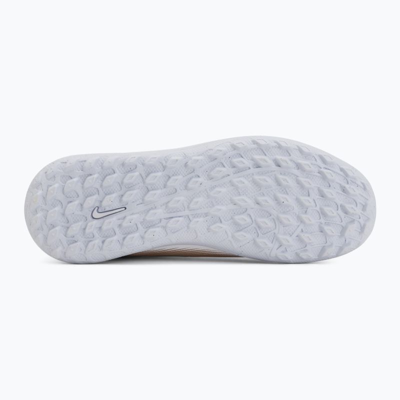Buty piłkarskie dziecięce Nike Jr. Mercurial Superfly 11 Club "Kylian Mbappé" TF metallic gold/green glow 4