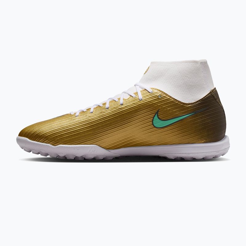 Buty piłkarskie męskie Nike Mercurial Superfly 11 Academy "Kylian Mbappé" TF metallic gold/green glow 2