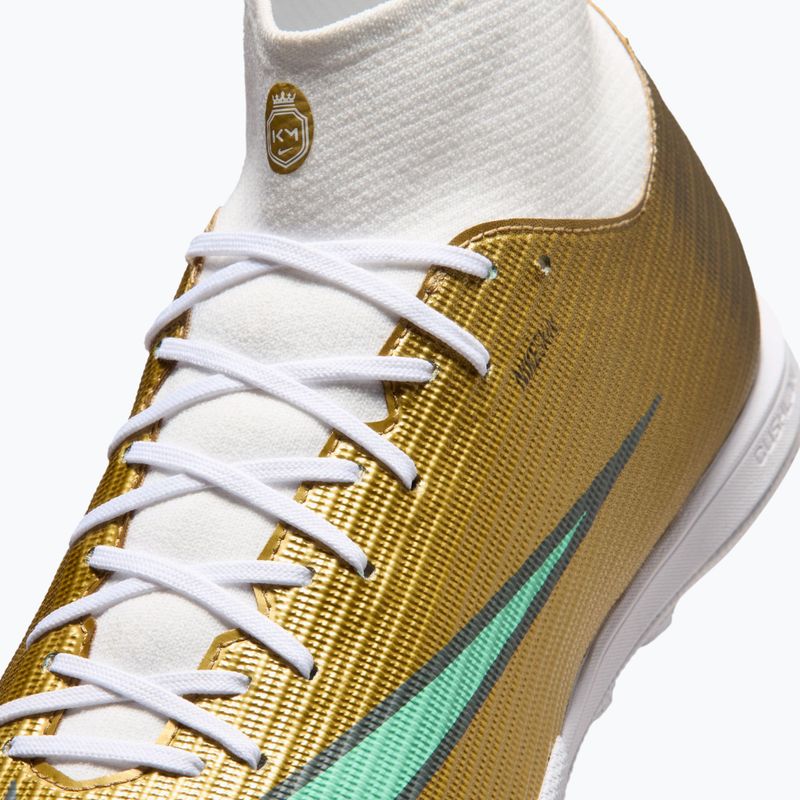 Buty piłkarskie męskie Nike Mercurial Superfly 11 Academy "Kylian Mbappé" TF metallic gold/green glow 5
