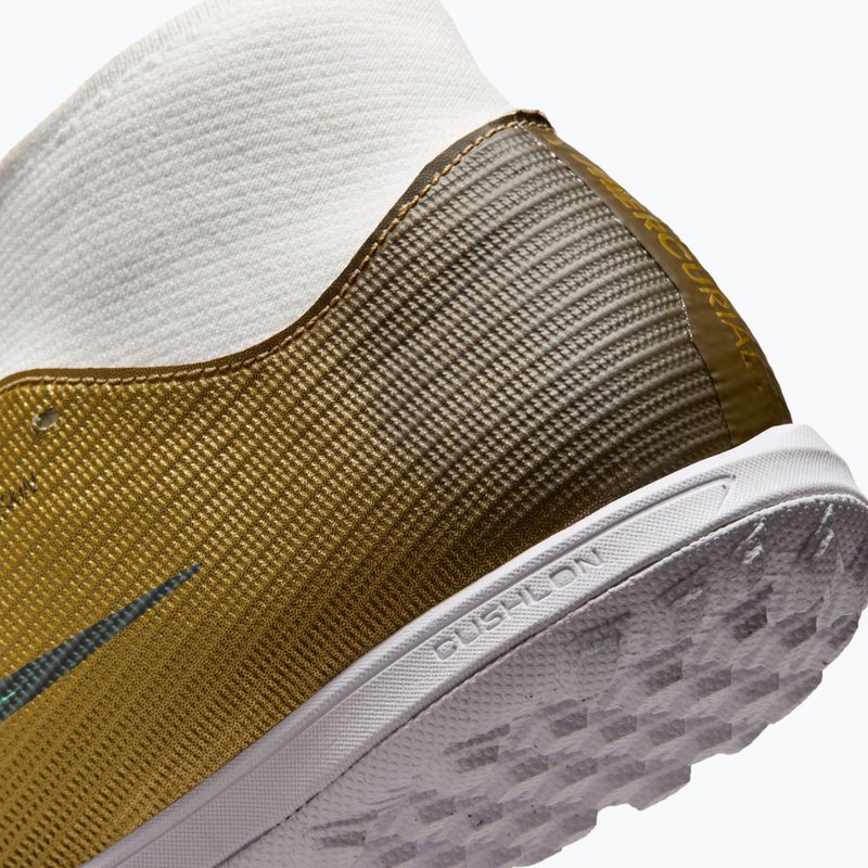 Buty piłkarskie męskie Nike Mercurial Superfly 11 Academy "Kylian Mbappé" TF metallic gold/green glow 6