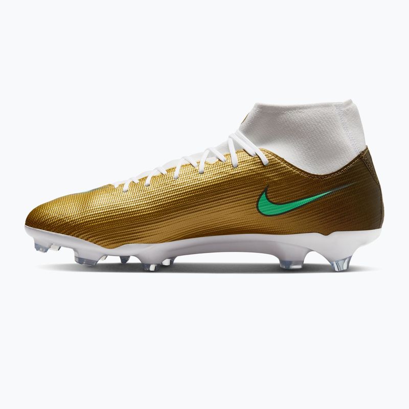 Buty piłkarskie męskie Nike Mercurial Superfly 11 Academy "Kylian Mbappé" MG metallic gold/green glow 2