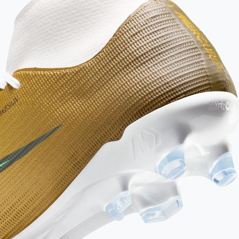 Buty piłkarskie męskie Nike Mercurial Superfly 11 Academy "Kylian Mbappé" MG metallic gold/green glow 6