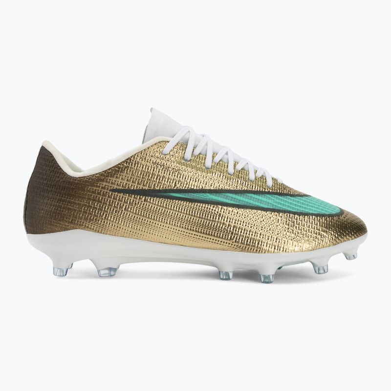 Buty piłkarskie męskie Nike Mercurial Superfly 11 Pro "Kylian Mbappé" AG metallic gold/green glow 2