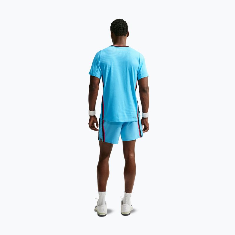 Koszulka męska Nike Court Slam Aero-Fit baltic blue/black 3
