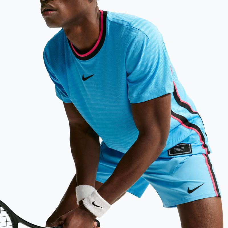 Koszulka męska Nike Court Slam Aero-Fit baltic blue/black 6