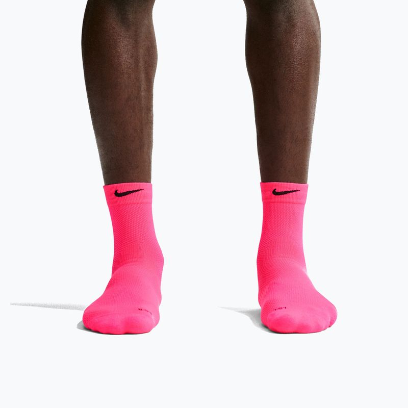 Skarpety Nike Run Lightweight Micro Crew hyper pink/black 4